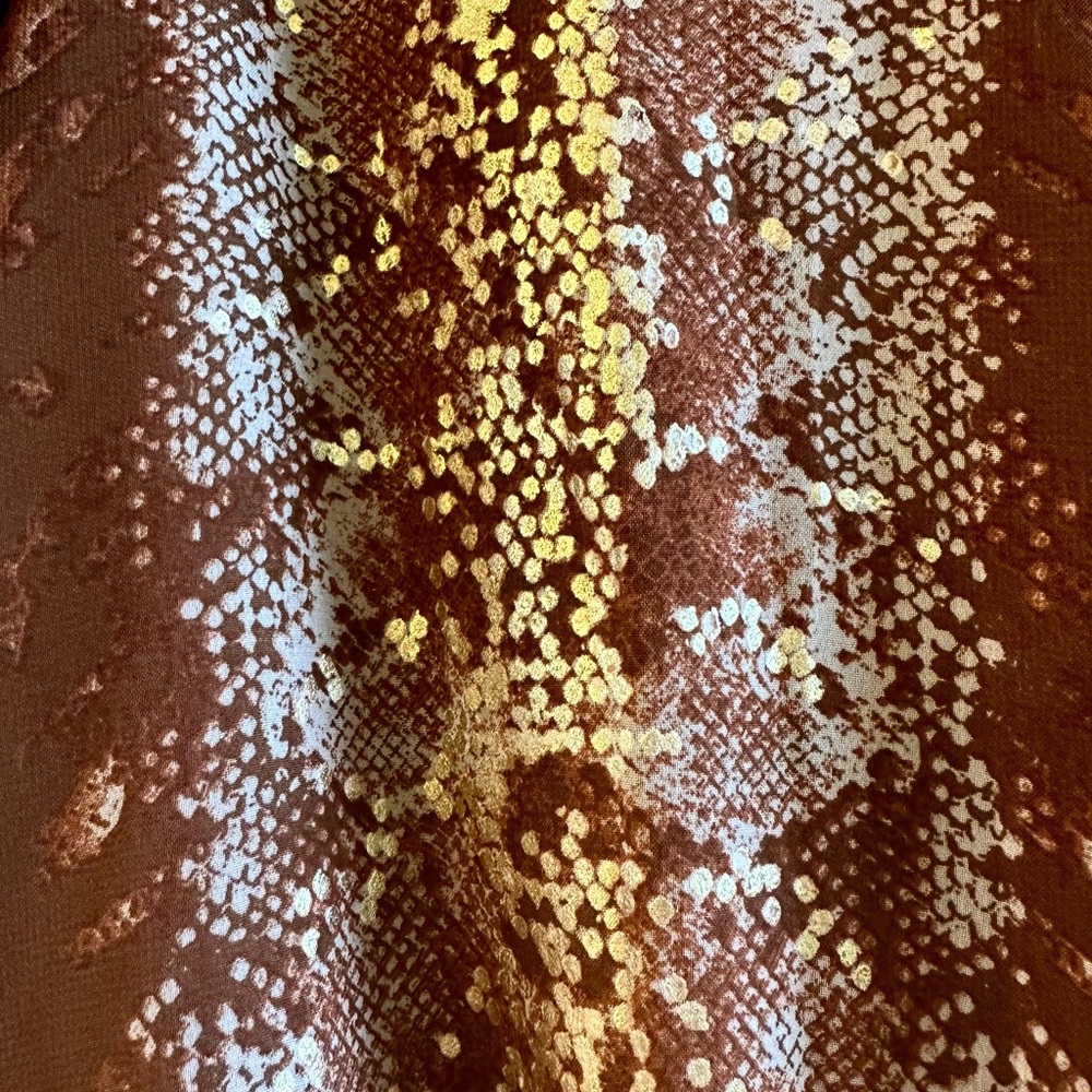 Buddy Love Bodysuit Rust/Gold NWT Sz Medium - Picture 2 of 2